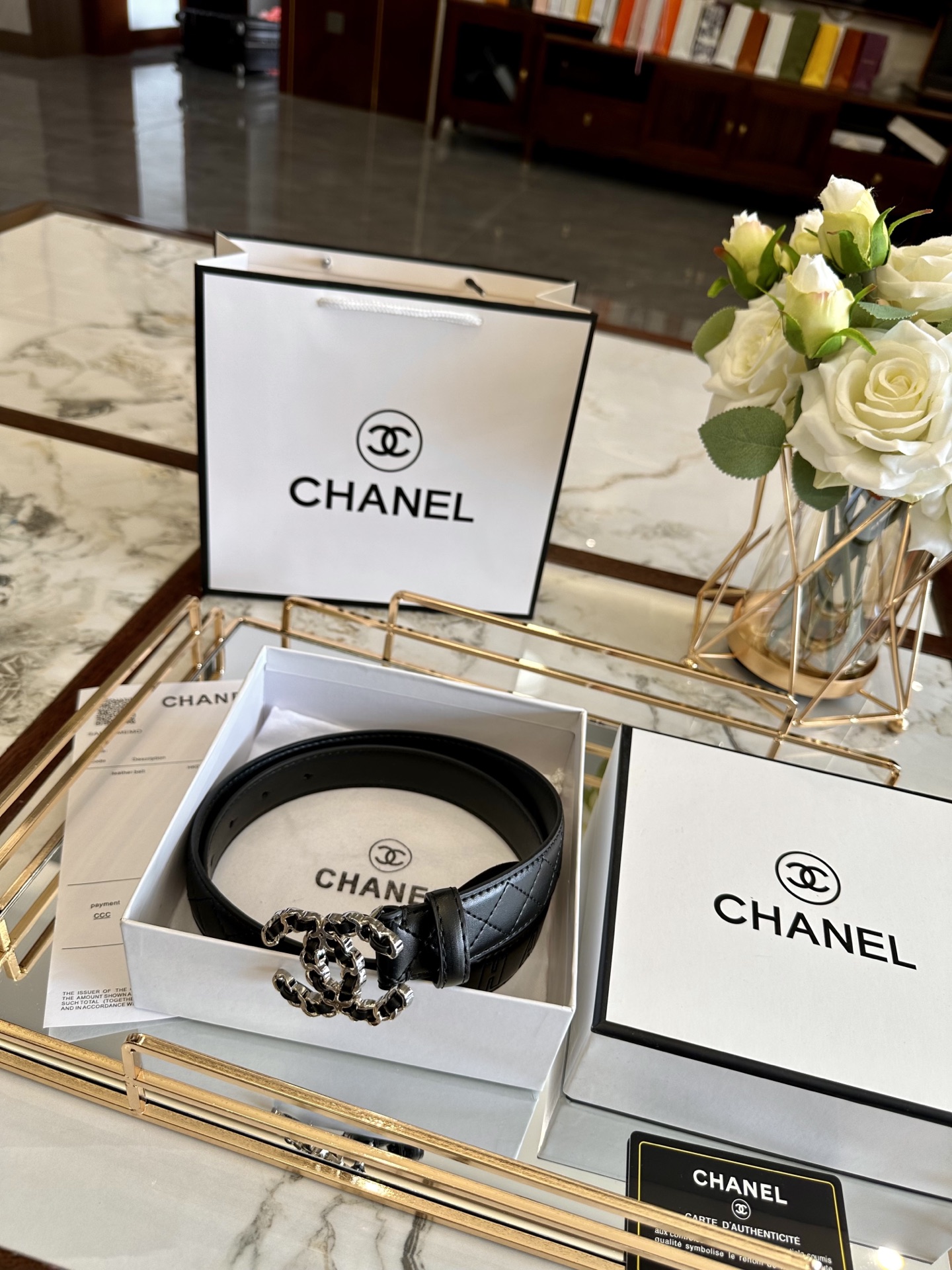 CHANEL belt model 12